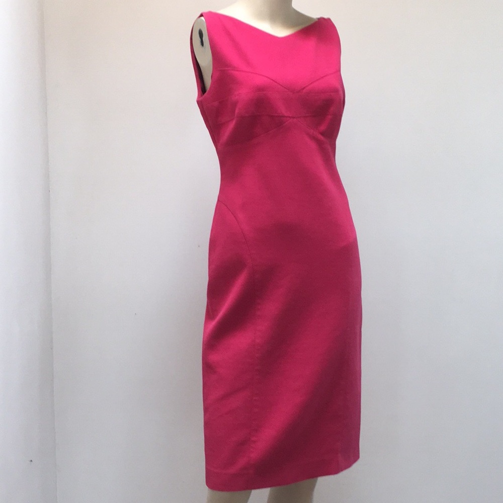 🌈✨Narciso Rodriguez Rose Cotton Sheath Dress 42💝